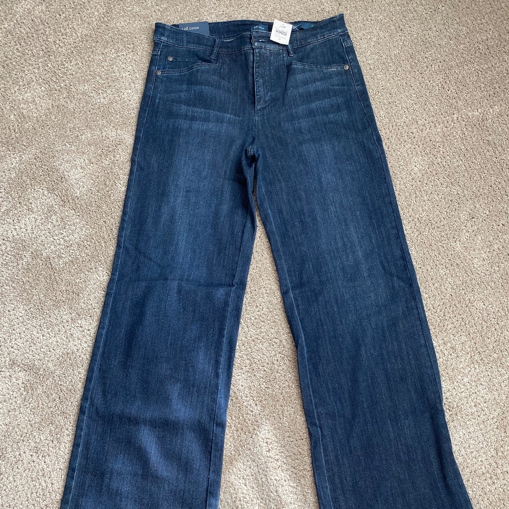 J. Jill Denim Full Leg Indigo Night Wash Smooth Ft